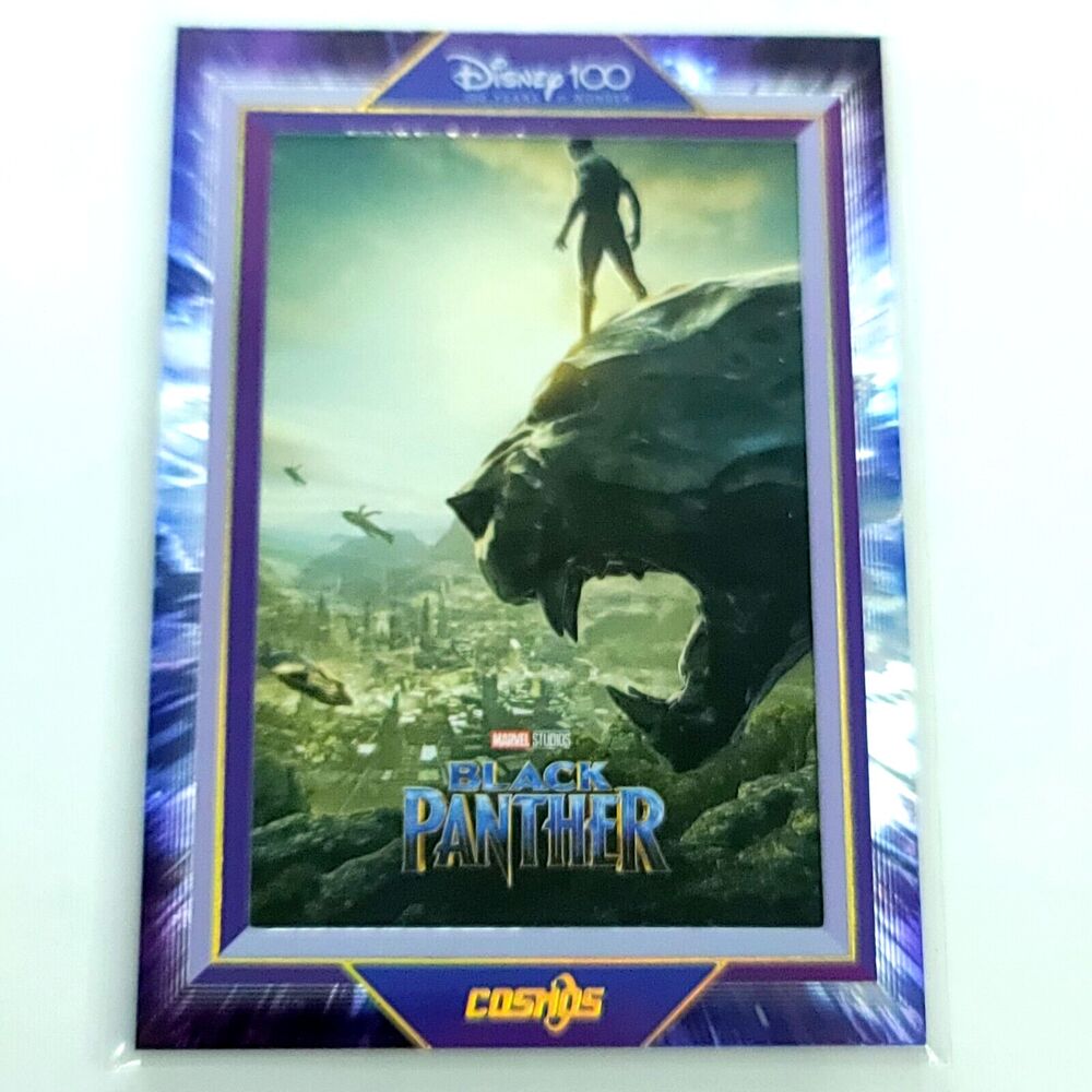 Black Panther 2023 Kakawow Cosmos Disney  100 All Star Movie Poster 236/288